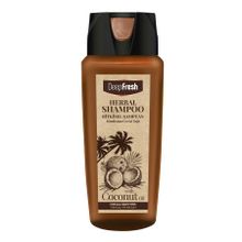 Deep Fresh 500 ml Herbal Bitkisel Şampuan Hindistan Cevizi Yağı Özlü Tüm Saçlar
