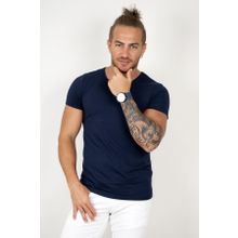 Deepsea 1801131 Lacivert Erkek T-shirt