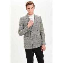 DeFacto 223362579 Siyah Erkek Blazer Ceket
