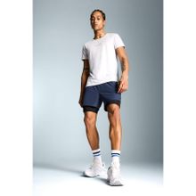 DeFacto E2759AX25SM Slim Fit Dar Kesim Sporcu Taytlı Şort