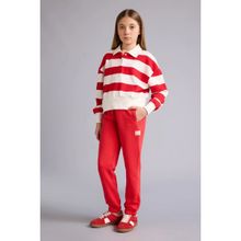 DeFacto G0578A826SP Kırmızı-RD227 Kız Çocuk Jogger Eşofman Altı