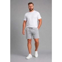 DeFacto H1432AX26SM Gri-GR210 Regular Fit Büyük Beden Düz Paça Gri Erkek Şort