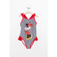 Defacto I3058A618SMNV31 Lisanslı Mickey Mouse Baskılı Kurdele Detaylı Kız Çocuk Mayo