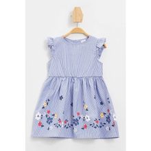 Defacto J8351A219HSRD264 Kolsuz Büzgülü Kız Bebek Elbise