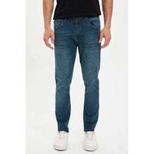 Defacto K8696AZ.19SM.NM29 Yeşil Carlo Skinny Fit Jean Erkek Pantolon