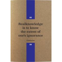 Deffter 64837-5 Quotes From Thinkers Confucius Karton Kapak 14,8x21 Noktalı 70 Sayfa Defter