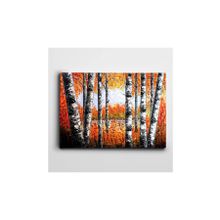 Dekolata Ağaçlar 70x100 cm Kanvas Tablo