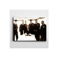 Dekolata Atatürk İstanbul 1927 35x50 cm Kanvas Tablo