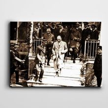 Dekolata Atatürk İzmir'de 85x120 cm Kanvas Tablo