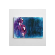 Dekolata Atatürk Mozaik ve Bayrak 35x50 cm Kanvas Tablo