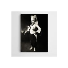 Dekolata Atatürk Yeniçeri Kıyafetiyle 50x70 cm Kanvas Tablo