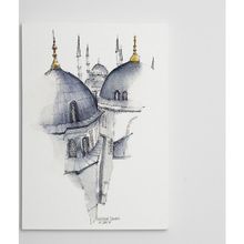 Dekolata Ayasofya 70x100 cm Kanvas Tablo
