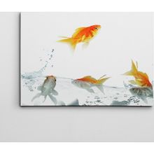 Dekolata Balıklar 2 50x70 cm Kanvas Tablo