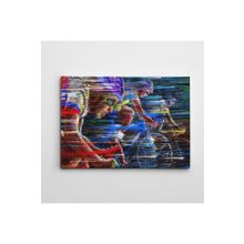 Dekolata Bisiklet Yağlıboya Reprodüksiyon 25x35 cm Kanvas Tablo