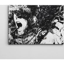 Dekolata Çığlık 40x60 cm Kanvas Tablo