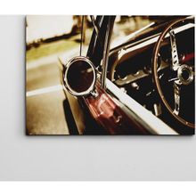 Dekolata Direksiyon Retro 70x100 cm Kanvas Tablo