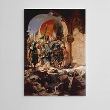 Dekolata DK000769 İstanbulun Fethi 20x30 cm Kanvas Tablo