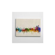 Dekolata DK000942 Istanbul Renkli 25x35 cm Kanvas Tablo