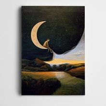Dekolata DK002066 Gece Gündüz 100x140 cm Kanvas Tablo