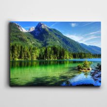 Dekolata Doğa Manzarası Ağaçlar 70x100 cm Kanvas Tablo
