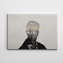 Dekolata Düşünceler 50x70 cm Kanvas Tablo