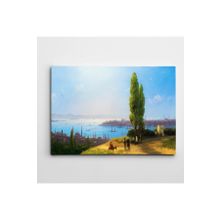 Dekolata Eski İstanbul Manzarası 50x70 cm Kanvas Tablo