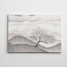 Dekolata Fırtına Bayraklar 30x40 cm Kanvas Tablo