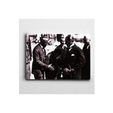 Dekolata Gazi Mustafa Kemal Atatürk 85x120 cm Kanvas Tablo