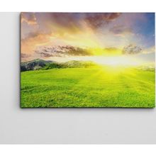 Dekolata Göz Kamaştırıcı Güneş 40x60 cm Kanvas Tablo