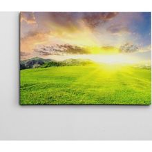 Dekolata Göz Kamaştırıcı Güneş 50x70 cm Kanvas Tablo