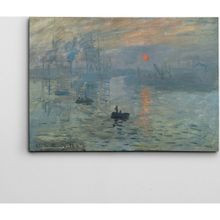 Dekolata Gün Batımı 70x100 cm Kanvas Tablo