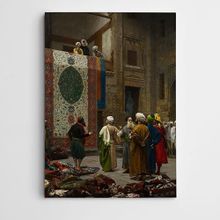 Dekolata Halı Tüccarı 30x40 cm Kanvas Tablo
