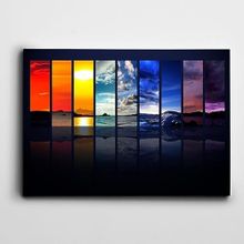Dekolata Hava Değişikliği Manzara 60x85 cm Kanvas Tablo