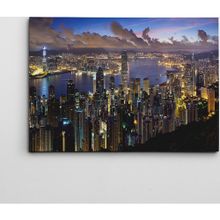 Dekolata Hong Kong 2 70x100 cm Kanvas Tablo