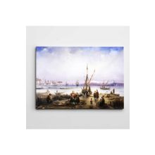 Dekolata İstanbul Osmanlı Manzarası 70x100 cm Kanvas Tablo