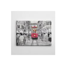 Dekolata İstikal Caddesi 100x140 cm Kanvas Tablo