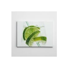 Dekolata Limon Dilimleri 50x70 cm Kanvas Tablo