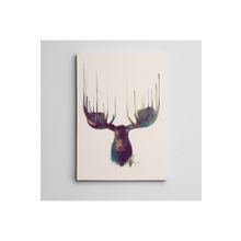 Dekolata Moose Mini 60x85 cm Kanvas Tablo