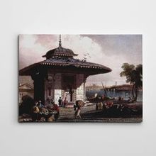 Dekolata Osmanlı Şadırvan 140x200 cm Kanvas Tablo