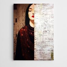 Dekolata Otantik Çizgiler Modern Sanat 30x40 cm Kanvas Tablo