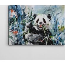 Dekolata Panda 70x100 cm Kanvas Tablo