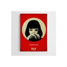 Dekolata Pulp Fiction Modern Sanat 30x40 cm Kanvas Tablo