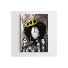 Dekolata Queen Modern Sanat 60x85 cm Kanvas Tablo