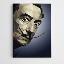 Dekolata Salvador Dali Modern Sanat 60x85 cm Kanvas Tablo
