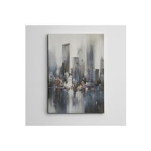 Dekolata Şehir ve Yelkenliler Mini 50x70 cm Kanvas Tablo