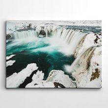 Dekolata Şelale 2 70x100 cm Kanvas Tablo