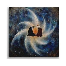 Dekolata Sufi Kare 50x50 cm Kanvas Tablo