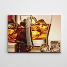 Dekolata Viski 70x100 cm Kanvas Tablo