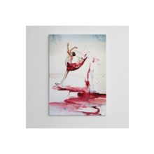 Dekolata VK4275-4190 Şarap Ve Balerin 100x140 cm Kanvas Tablo