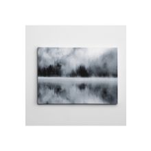 Dekolata VK4859-9724 Sis Ve Kış Siyah Beyaz 100x140 cm Kanvas Tablo